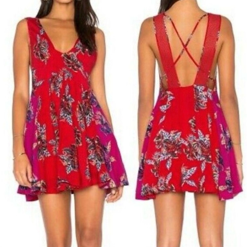 FP Cherry Combo Dress